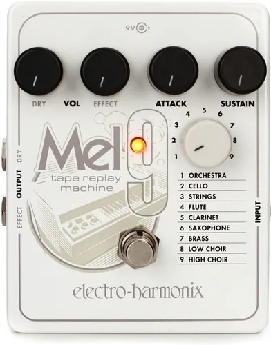 Pedal Electro-harmonix Mel9 Tape Replay Machine + Cable Inte