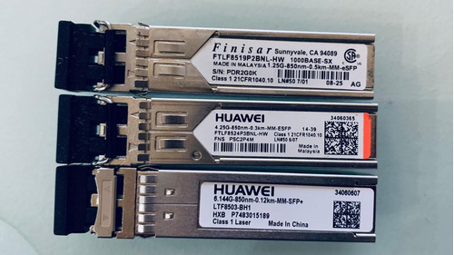 Modulo Sfp Huawei Y Finisar De 1.25g , 4.25g Y 6.144g 850mm