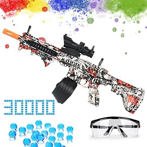 Gel Water Ball Blaster - Electric Splatter Ball Toy 22d3d