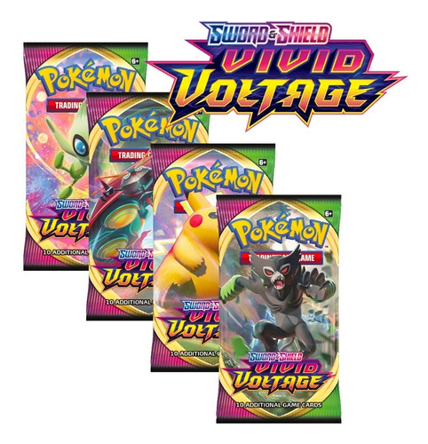 Pokemon Cartas Originales Sword & Shield Vivid Voltage