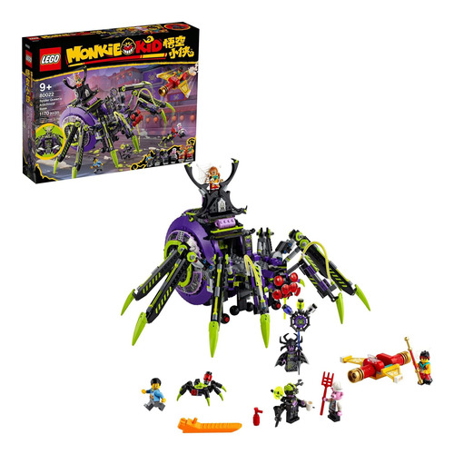 Lego Monkie Kid Spider Queen's Aracnoid Base 80022 -  Fr32ee