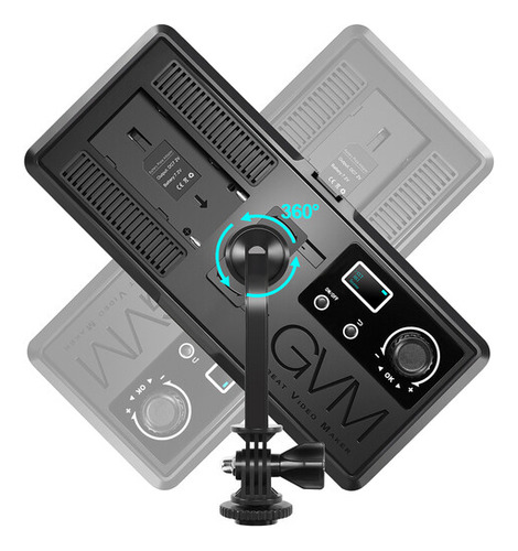 Kit Luces Gvm Rgb 20w +parantes +adaptador Corriente Factura