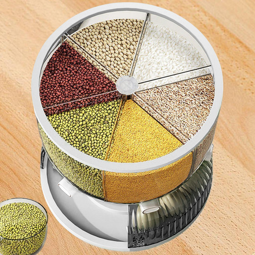 Contenedor Para Almacenar Arroz Y Granos, Dispensador De
