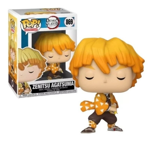 Funko Pop Zenitsu Agatsuma #869 Demon Slayer