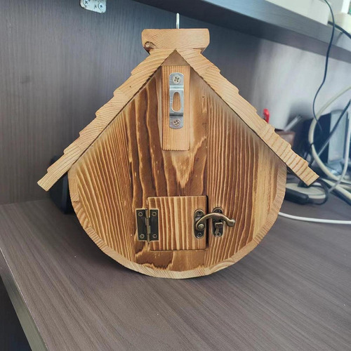Casa De Madera Para Pájaros, Casa De Colibríes, Cabaña