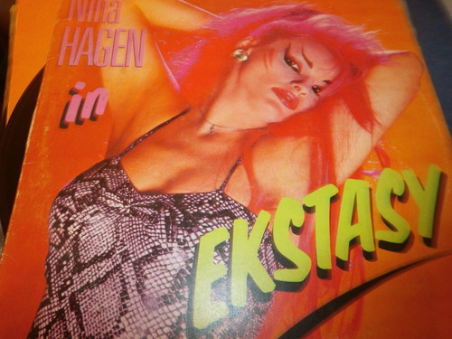 Nina Hagen In Ekstasy Disco Vinilo Lp Insert Edicion Brasil