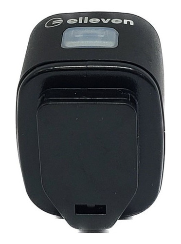 Sinalizador Traseiro Bike Pisca Light Eleven 50 lúmenes USB Cor Negro