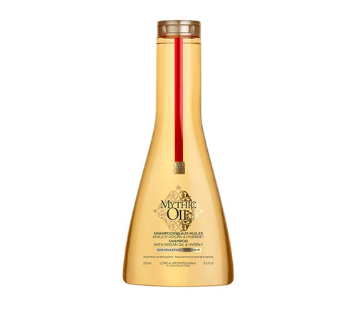 Imagen 1 de 1 de Shampoo L'Oréal Professionnel Mythic Oil Nutritivo Cabellos Gruesos en botella de 250mL por 1 unidad