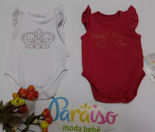 Body Bebê Menina Verão Ursinho Poá Rosa Tam P a GG - Paraíso - Loja de  Roupa Infantil Para Meninas, Meninos e Bebês