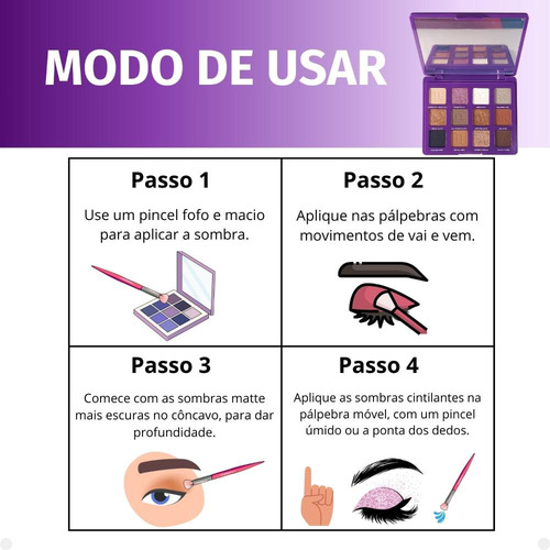 Ruby Rose Paleta De Sombras Astral Essence Hb-f2601
