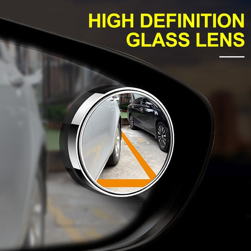 Espejo Retrovisor Panoramico Hd Convexo Para Auto Giro 360