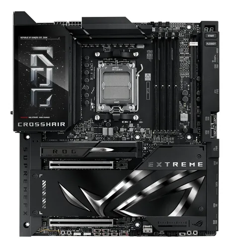新品未開封品　ASUS ROG CROSSHAIR X870E EXTREME Placa-mãe Asus Rog Crosshair X870e Extreme Am5 Ddr5 | MercadoLivre