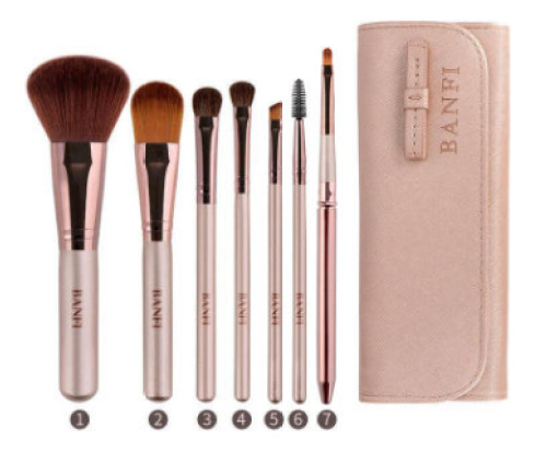 Set De Brochas De Maquillaje, Brochas Para Sombras De Ojos,