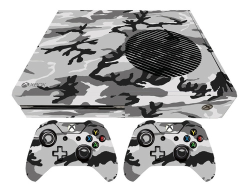 Skin Xbox One Camuflaje  Para Consola 2 Mandos