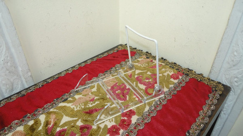 Imagen 2 de 6 de Soporte Para Plato Decoracion Hasta 25cm Diametro Miralo