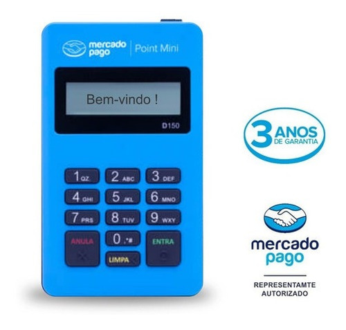Imagem 3 de 3 de Maquina De Cartão Mini Pont Bluetooth Sem Chip