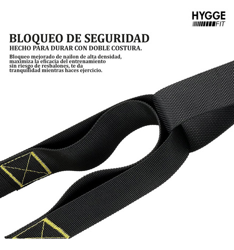 Bandas De Suspensión Entrenamiento Trx Anclaje Acero + Bolso