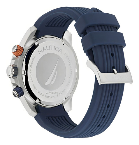 Reloj Para Hombre Nautica One Napnof302 Azul