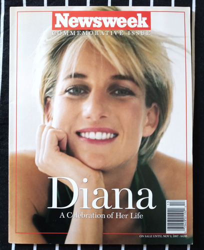 Princesa Diana Newsweek-edição Comemorativa-como Nova