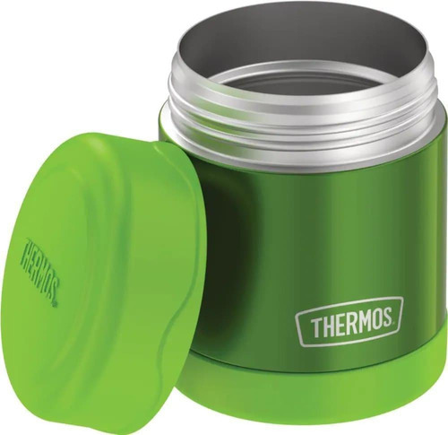 Pote Copo Frasco Térmico Thermos 290ml Quente E Frio Verde