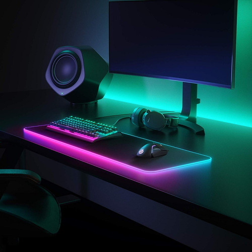 Mouse Pad Gaming Xl Con Iluminacion 89 X 29 Cm (xmp)
