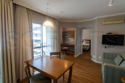 Imagem 3 de 15 de Flat Com 1 Dorm, Escritório, Cozinha Americana, A Poucos Metros Da Av. Paulista - Sf24901