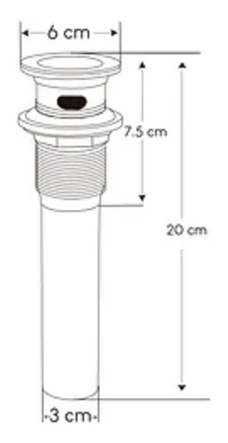 Pack Grifería Baja, Desagüe Automático Push, Portajabon