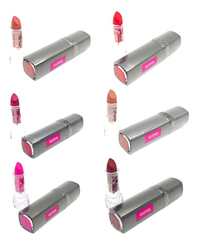 Lapiz Labial Batom Matte Ruby Rose Original Colores