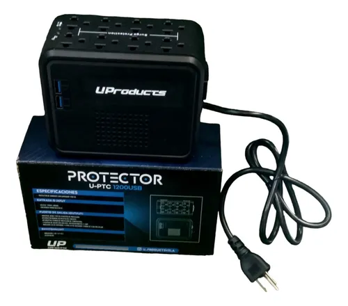 comprar Regulador De Voltaje Para Computadoras 8 Tomas Somos Tienda 