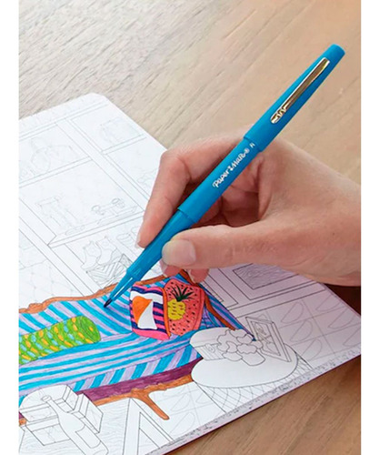 Marcadores Paper Mate Flair Con 6 Aromas Escencias Naturales