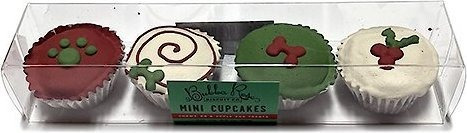 Bubba Rose Biscuit Co.  Christmas Mini Cupcake Box Dog Treat