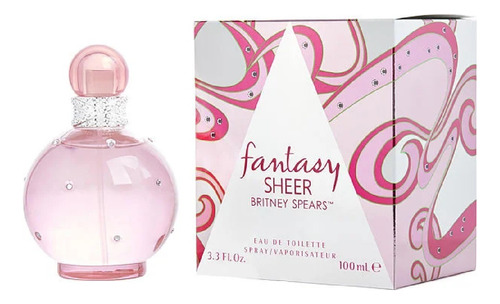 Fantasy Sheer 100 Ml Edt Spray Britney Spears - Mujer