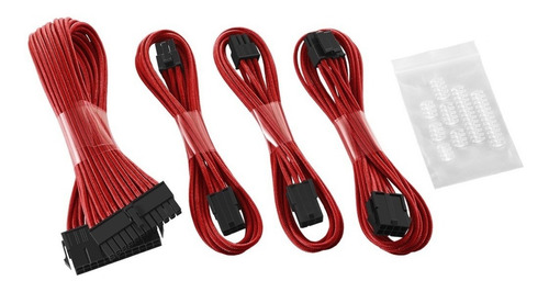 Imagen 2 de 5 de Cables Atx Phanteks Alargues Mallado Alta Densidad Pci-e Eps