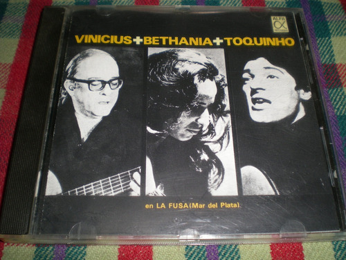 Vinicius + Bethania + Toquinho / En La Fusa Cd Suizo (m8)