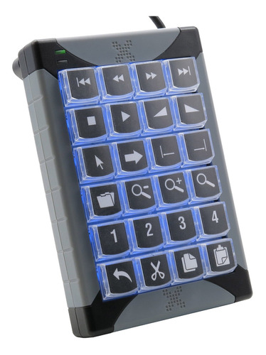 Teclado X-keys Programmable Keypads And S (24 Key Xk-24)