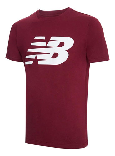 Camiseta New Balance Classic Para Hombre-vino