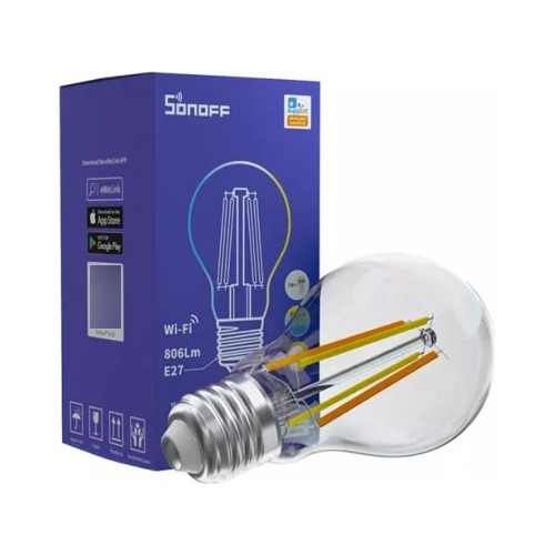 Lámpara Wifi Led Sonoff Filamento Bulbo Vintage 7w LG