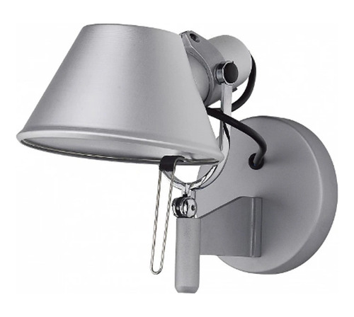 Aplique Pared Tolomeo Corto E27 Con Interruptor