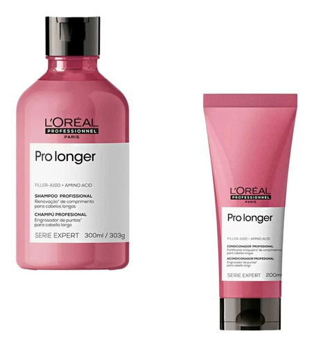  Shampoo E Condicionador Loreal Pro Longer Anti Pontas Dupla