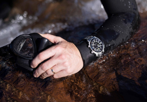 Reloj De Buceo Panzera Aquamarine 45d - Acero Inoxidable