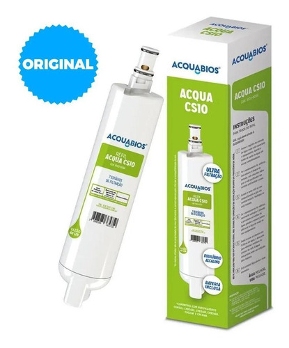 Refil Para Purificador Acquabios Compatibilidade Consul Cs10