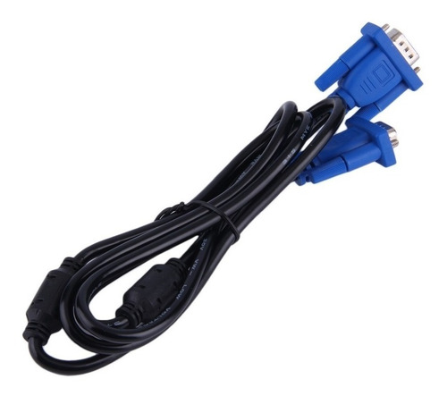 Cable Macho Monitor Entrada Vga Salida Vga 1,5m (15pines) Hd