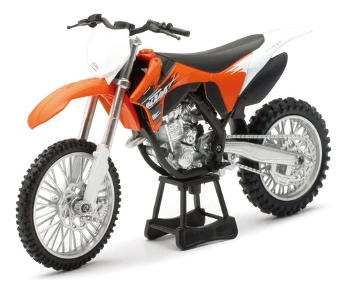 Vehículos Sin Control Remoto Motocicleta Color Naranja
