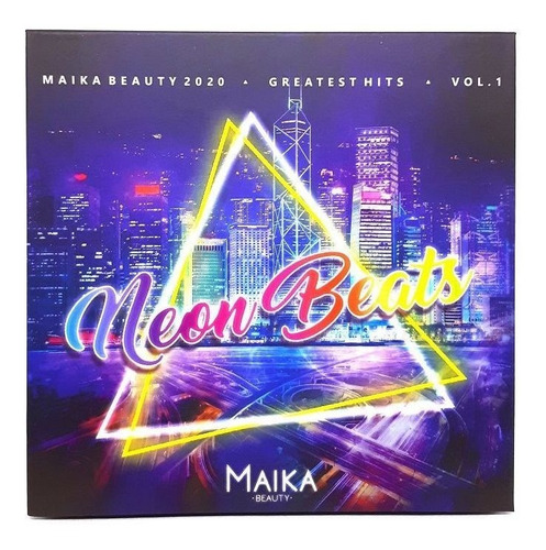 Imagem 3 de 4 de Paleta De Sombras Neon Beats - Maika Beauty