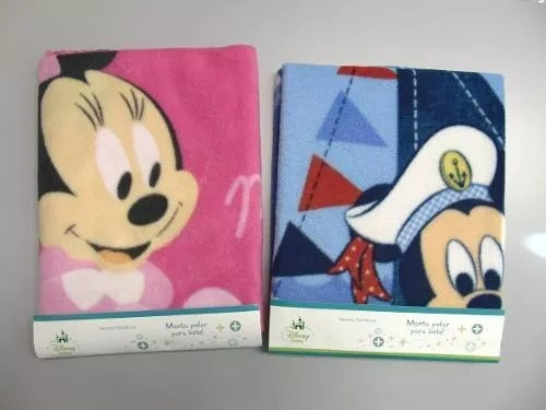 Manta Polar Para Bebe Disney  Cuna - Rc Sueños