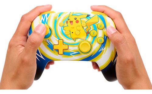 Mando Pro Powera Wireless Nintendo Switch Pikachu Vortex