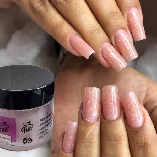 Kit 5un Pó Acrílico Coleção Construção Unhas Acrigel 28g