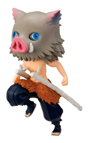 Imagen 2 de 2 de Inosuke Hashibira Demon Slayer Q Posket Petit Banpresto