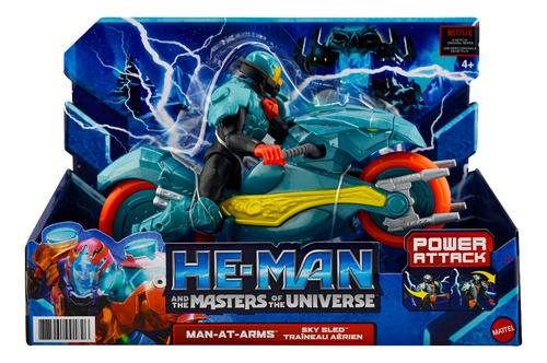 Masters Of The Universe Man At Arms Sky Sled Mattel