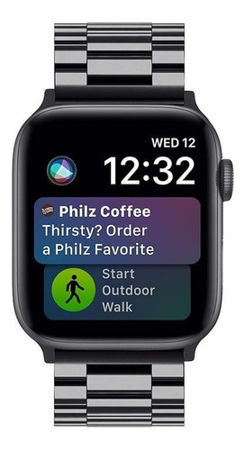 Correa De Acero Stainless @ Apple Watch 2020 Serie 6 Se 44mm